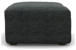 Heart of House Chedworth Fabric Footstool - Cobalt
